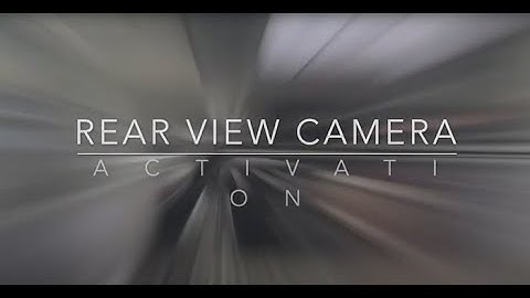Dacia Logan - Rear view camera