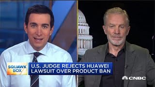 Watch CNBC's full interview with Huawei U.S.A. security chief Andy Purdy