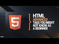Advanced HTML Tags Tutorial for 2025 | HTML5 Tips & Tricks for Developers | Part 2