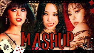 QUEENCARD x NXDE x LION x OH MY GOD x TOMBOY x SENORITA - (G)I-DLE MASHUP Resimi