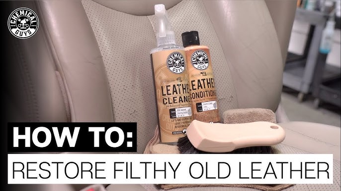 Chemical Guys - Give your leather the proper care with