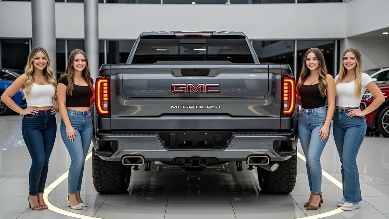 GMC Mega Beast 2027 – Titanium Graphite | Ultra-Luxury Pickup with Brutal Power