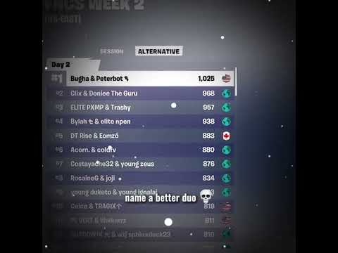 Bugha And Peterbot Were DIFFERENT 