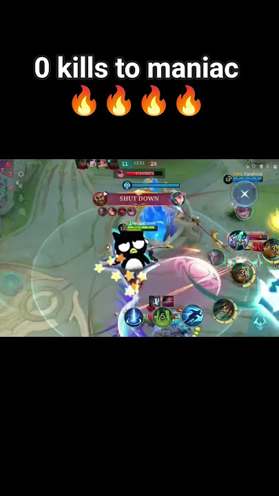 0 kills to maniac #mlbb #mobilelegends #mobilelegendsbangbang