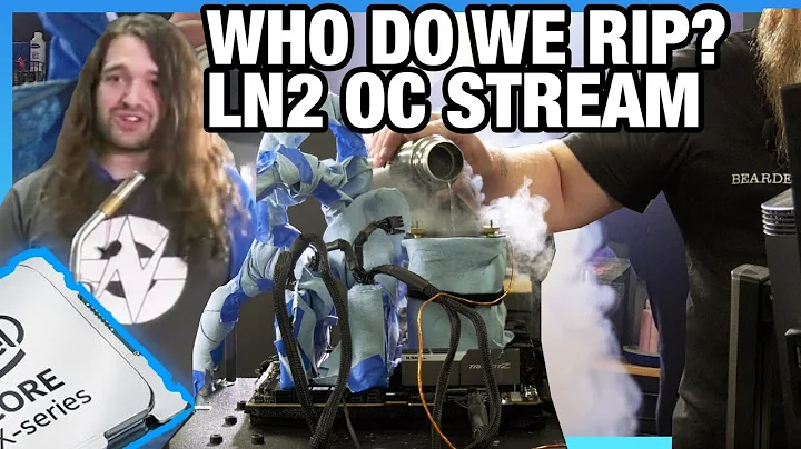 Live: Liquid Nitrogen Overclocking a 9980XE, ft. J...