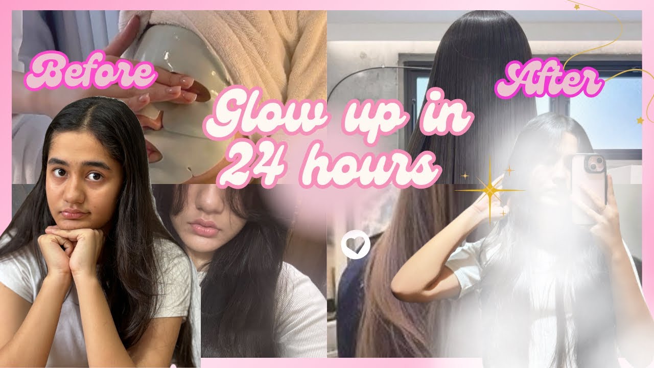 Glow up in 24 hours || New hair cut ||Aakritisharmavlogs