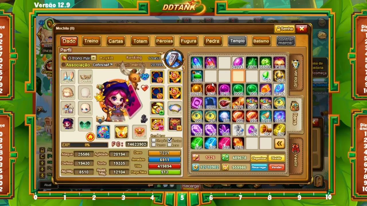 DDtank 337 - Evolução Onyxia - Top 1 lv 30