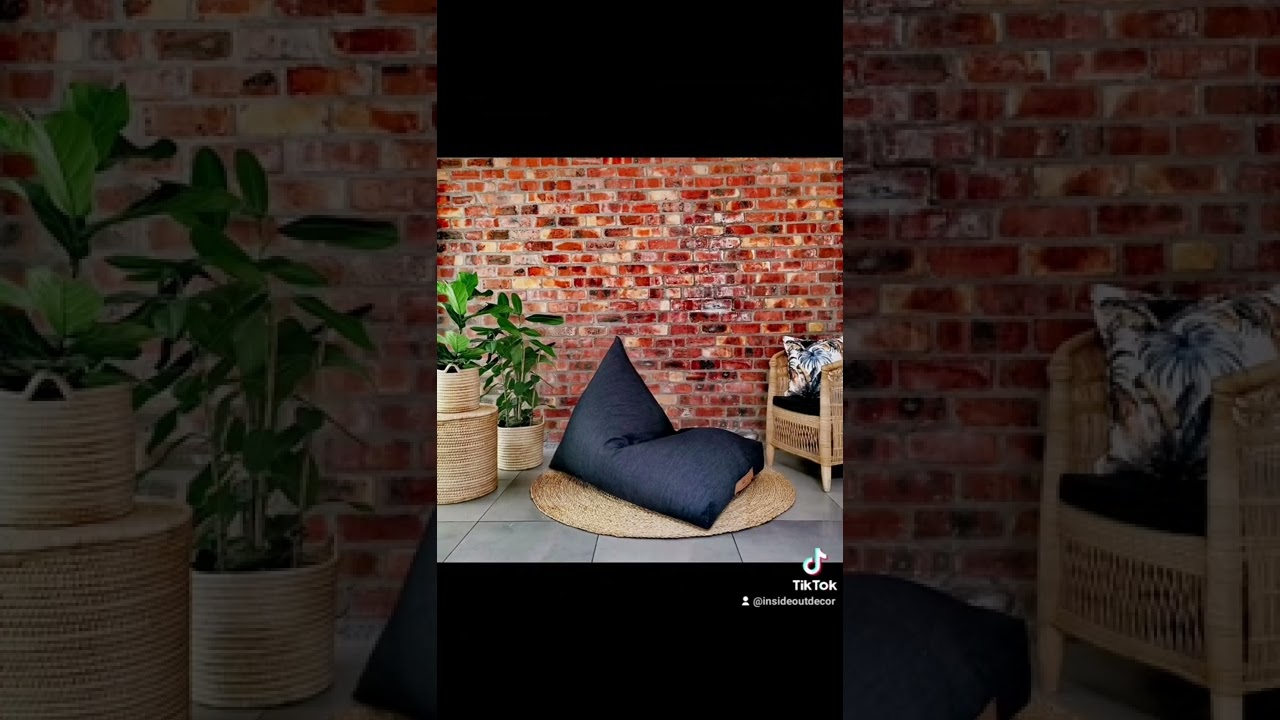 Teardrop Indoor Beanbags by Inside Out Décor www.insideoutdecor.co.za