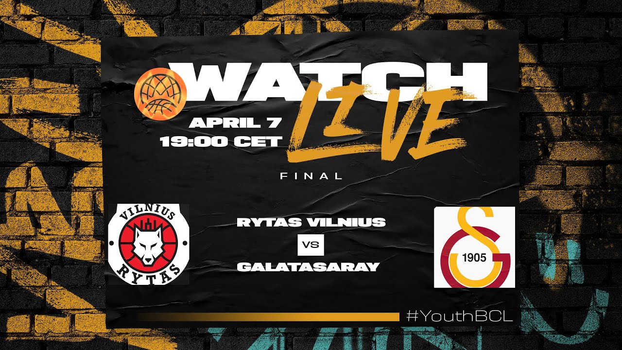 FINAL : Rytas Vilnius v Galatasaray | Full Basketball Game