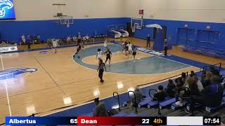 Albertus Magnus Womens Basketball Robin Selitte Offensive Rebound And Layup Vs. Dean 12123