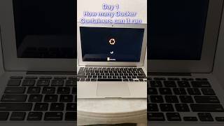 Day 1 - How many Docker container can it run #macbook #laptop #homelabs #server #tech #diy #docker