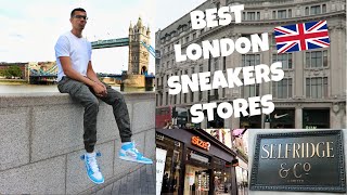 BEST SNEAKER & STREETWEAR STORES IN LONDON - VLOG
