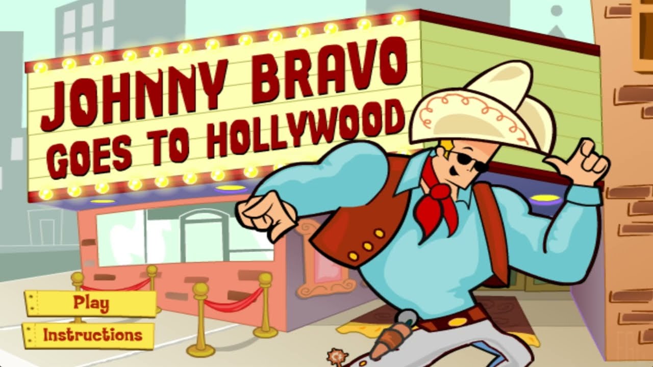 Johnny Bravo Goes To Hollywood - Full Gameplay (Old Cartoon Network Game)