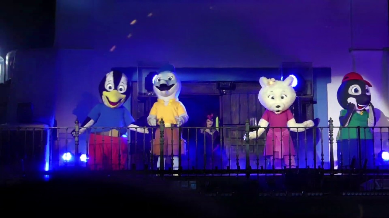 Abend show mit Feuerwerk Hansa Park 2019