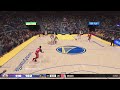 WARRIORS VS CLIPPERS 2K24