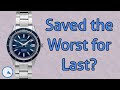 Possibly my most critical review. . . Sorry Seiko.