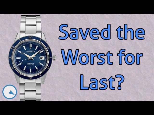 Possibly my most critical review. . . Sorry Seiko. - YouTube