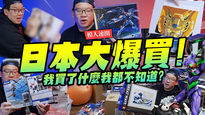 【模人速开】日本行玩具大爆买!!! 行李箱完全装不完~到底都买了什么?｜Mr.Joe Hobby.tv - 天天要闻