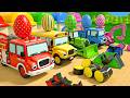 Las Ruedas Del Autobús | Huevos sorpresa de colores | ¿Qué hay dentro? | Canciones infantiles