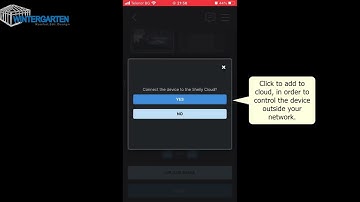 Add Shelly RGBW2 to WiFi