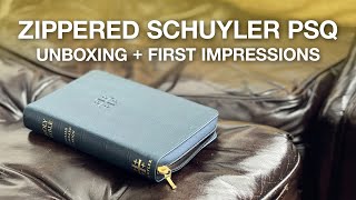 Unboxing The All-New Zippered Bible From Schuyler