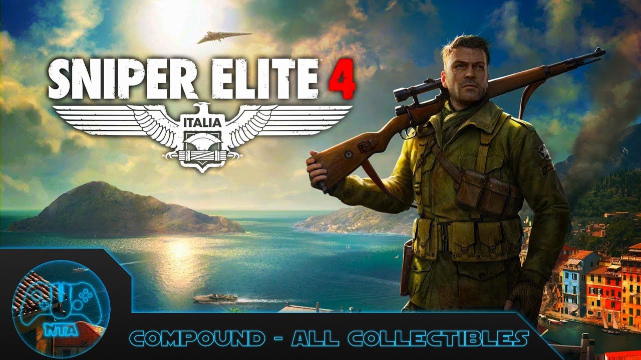 Sniper Elite 4 - All Collectibles - Overwatch: Compound