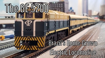 Shortline Histories: History of Brazil’s Electric, Paulista GE 5200 Vandeca; HO Scale by Frateschi
