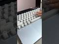 Leaving beautiful nails doesn't delay my computer typing #keyboard #nail art #creativity #design