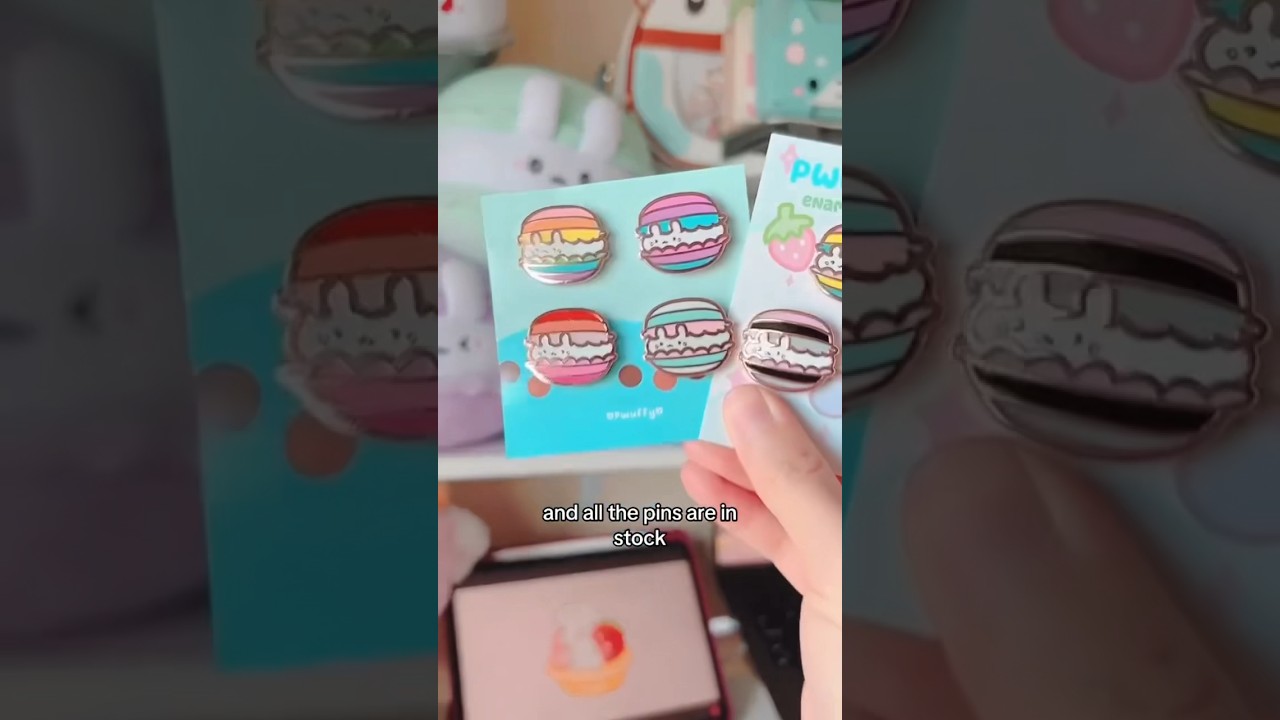 Two new PRIDE PINS 🐰🌈 