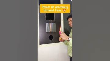 Thumbnail of Atomberg Studio Stainless Steel 150mm BLDC Exhaust Fan | High Speed, Silent & Only Consume 7.5W 🤑