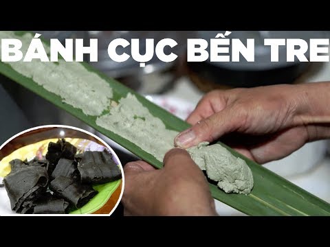 Video Cách làm bánh cục Bến Tre | Bánh lá rau mơ nước cốt... - youtube
