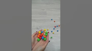 Colored Wooden balls ASMR Reverse