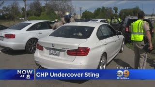 Law Enforcement Runs Sting In Westwood Area To Catch Drivers On Cellphones