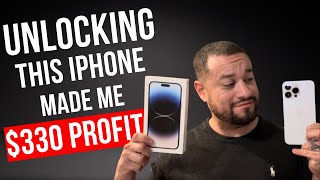 Unlocking This iPhone Made Me $330 Profit (Realistic Results)