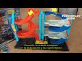 Reseña del Hot Wheels City Torre de Carreras Pista para Coches de Juguete transformable, Incluye 1 v