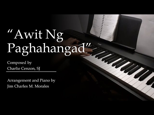 Awit ng Paghahangad | Charlie Cenzon, SJ piano solo class=