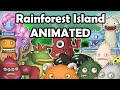 Rainforest island animated  full animation  the monster explorers