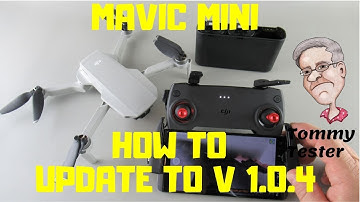 Mavic Mini | How to Update Firmware and DJI Fly App to V 1.0.4