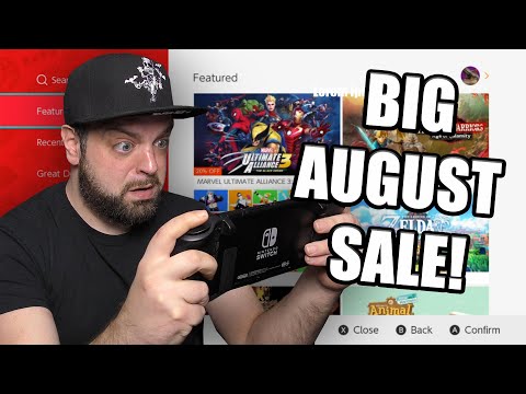 HUGE Nintendo Switch eShop Sale For August Happening NOW!