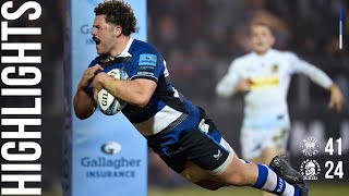 📺 Highlights Bath Rugby v Exeter Chiefs : Round 8