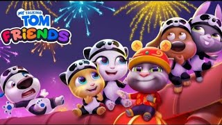 Talking Tom Friends new outfit unlock Panda onesie and Panda hat screenshot 5