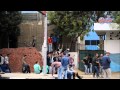 تكدس شديد للجماهير علي أبواب