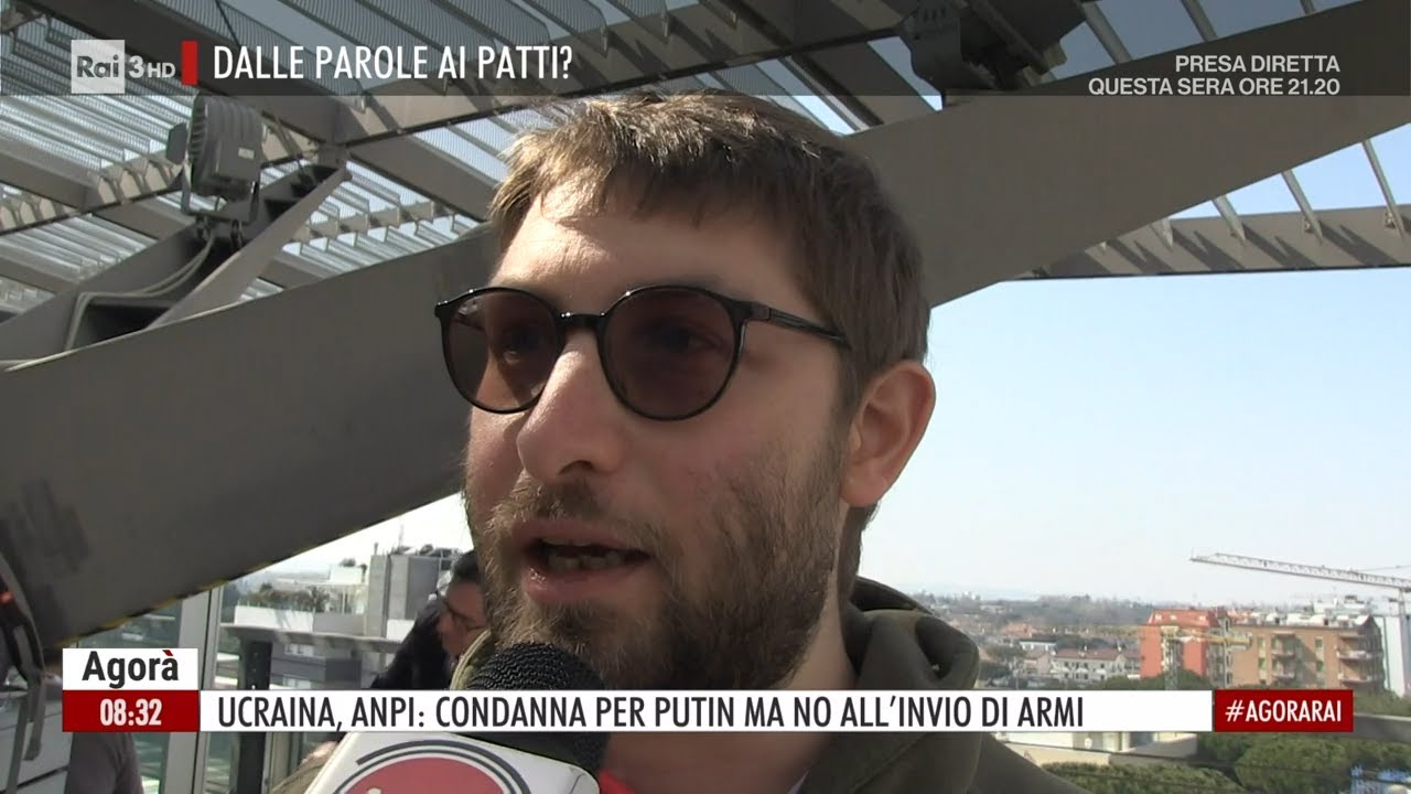 Anpi, no armi all'Ucraina - Agorà 28/03/2022