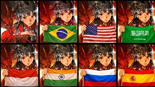 (Midu echoing) different languages