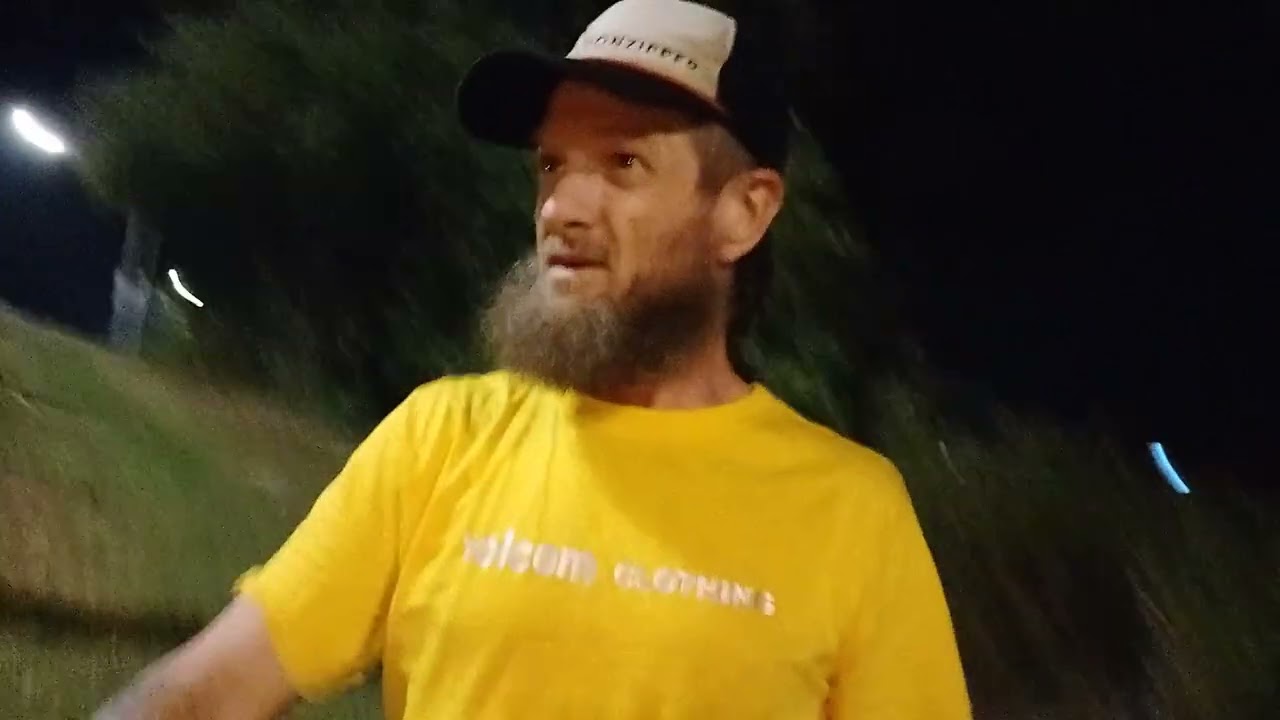 Stealth camping under a train bridge 