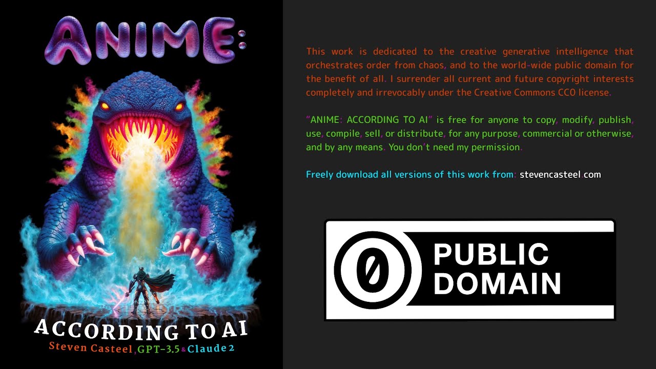 ◀ Public Domain Creative Commons 0 (CC0) Multi-language Book Dedication ▶