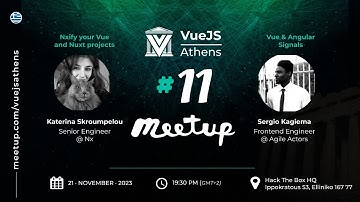 Vuejs Athens Meetup #11