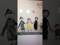 تحليل رسم طفلة لموضوع العائلة