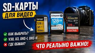 Правда про SD-карты для фото/видео - бренды, скорость и т.д.