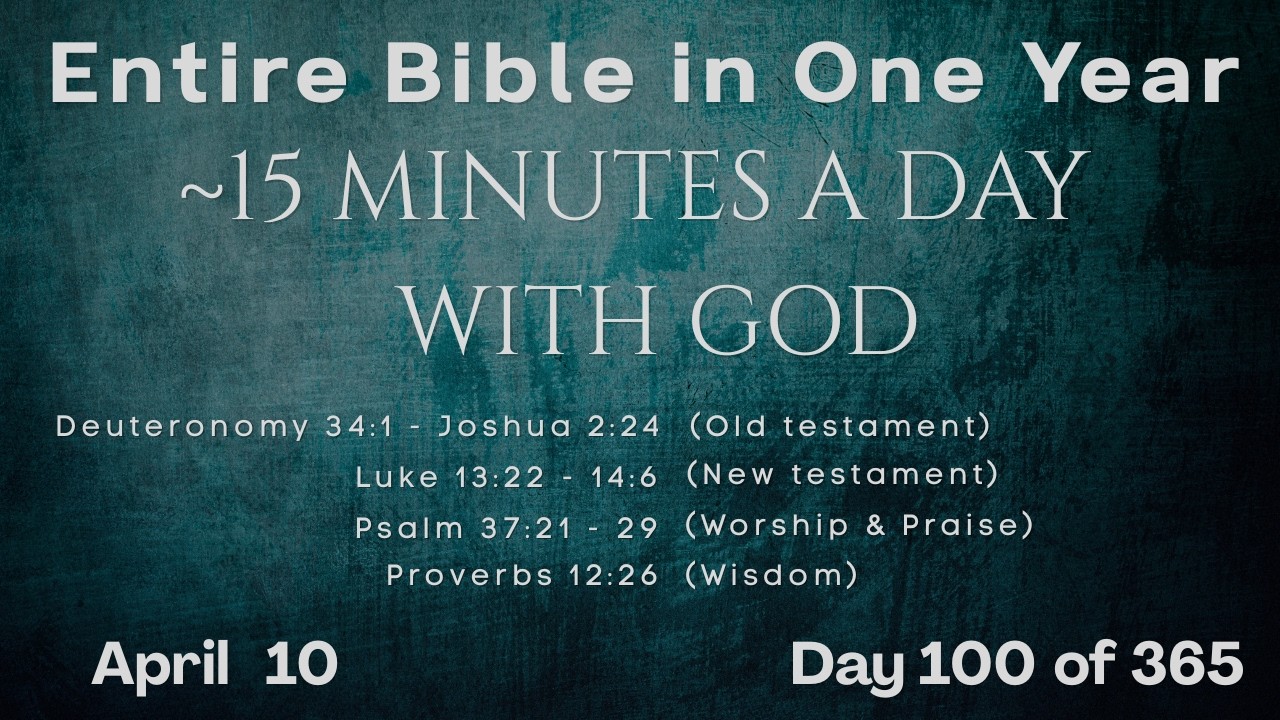 April 10 - Entire Bible in One Year (~15 min/day audio) | Bible Global ...